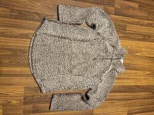 Cozy Sherpa Brown Marl 1/4 Zip High Pile Fleece Pullover